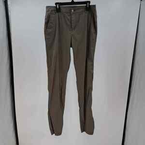 Pendleton Womens Chino Pants 4 Slim Fit Straight Leg Mid Rise Cotton Casual Tan